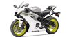 2017 Yamaha YZF-R6 Intensity White-Matte Silver front three quarters