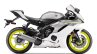 2017 Yamaha YZF-R6 Intensity White-Matte Silver profile