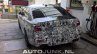 2018 BMW M5 rear three quarters spy shot