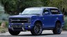 2020 Ford Bronco front three quarters rendering eighth image