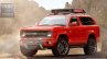 2020 Ford Bronco front three quarters rendering fifth image