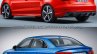 Audi RS 3 Sedan vs. Audi A3 Sedan rear three quarters