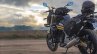 Mahindra Mojo Tourer Edition rear three quarters standstill