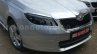 Skoda Rapid facelift headlight spied