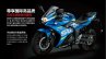 Suzuki GSX-250R in MotoGP livery