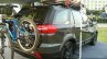 Tata Hexa TUFF black rear three quarter accessories