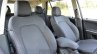 Tata Hexa XT MT front seats Review