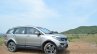 Tata Hexa XTA AT front quarters Review