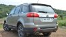 Tata Hexa XTA AT rear quarter Review