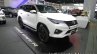 2016 Toyota Fortuner TRD Sportivo front three quarter at the 2016 Thai Motor Expo