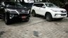 2016 Toyota Fortuner front demo units at dealership