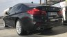 2017 BMW 5 Series 530d M Sport package rear three quarters