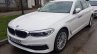 2017 BMW 5 Series 530e iPerformance white front three quarters Munich