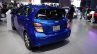 2017 Chevrolet Sonic Hatchback rear three quarters at 2016 Bogota Auto Show