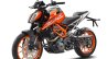 2017 KTM Duke 390 front three quarters standstill