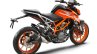 2017 KTM Duke 390 rear three quarters standstill