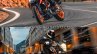 2017 KTM Duke 390 vs. 2013 KTM Duke 390 front three quarters