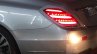 2017 Mercedes S-Class (facelift) silver rear quarter panel spy shot