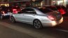 2017 Mercedes S-Class (facelift) silver rear three quarters spy shot