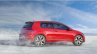 2017 VW Golf GTI (facelift) rear three quarters leaked image