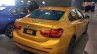 China-made BMW 1 Series sedan rear quarter photographed