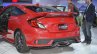 Honda Civic Si Prototype rear three quarters left side at 2016 LA Auto Show