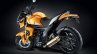 Mahindra Mojo Sunburst Yellow rear three quarters