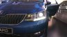 New Skoda Rapid (facelift) LED DRLs launch images