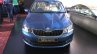 New Skoda Rapid (facelift) blue front launch images