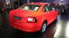 New Skoda Rapid (facelift) red rear quarter launch images