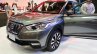 Nissan Kicks front three quarters at 2016 Bogota Auto Show