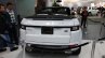 Range Rover Evoque Convertible rear at 2016 Bogota Auto Show second image