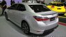 Toyota Corolla ESport rear three quarters left side at 2016 Thai Motor Expo