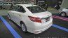 Toyota Vios Exclusive rear three quarter at the Thai Motor Expo Live