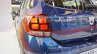 2017 Dacia Sandero tail lamp at 2016 Bologna Motor Show