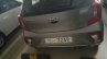 2017 Kia Picanto rear exposed