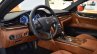 2017 Maserati Quattroporte interior at 2016 Bologna Motor Show