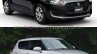 2017 Suzuki Swift (lower variant) vs 2010 Suzuki Swift front Old vs New