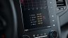 2018 Renault Megane RS infotainment system rendering