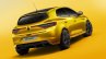 2018 Renault Megane RS rear three quarters studio image rendering