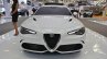 Alfa Romeo Giulia Veloce front at 2016 Bologna Motor Show