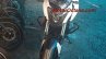 Bajaj Dominar 400 front white