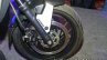 Bajaj Dominar 400 live front disc