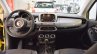 Fiat 500X interior dashboard at 2016 Bologna Motor Show