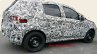 Fiat X6H rear three quarter spied testing