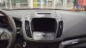 Ford Kuga ST-Line infotainment system at 2016 Bologna Motor Show