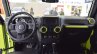 Jeep Wrangler Rubicon with MoparONE pack interior dashboard at 2016 Bologna Motor Show