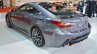 Lexus RC F rear three quarters at 2016 Oman Motor Show