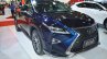 Lexus RX 350 front three quarters at 2016 Oman Motor Show