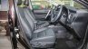 New Toyota Corolla Altis 1.8G (facelift) front seats